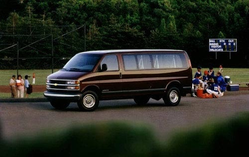 1999 Chevrolet Express 2 Dr G2500 LS Passenger Van Extended