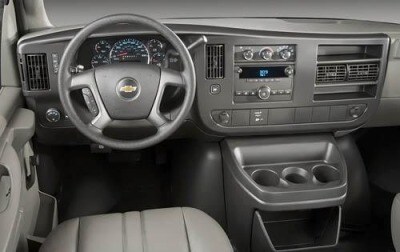 Used 2010 Chevrolet Express Ls 3500 Van Review Ratings Edmunds 2009 Chevrolet Express Ls 2500 Interior