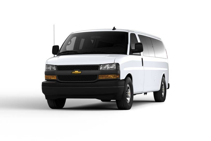 Chevrolet Express LS 3500 Passenger Van Exterior Shown