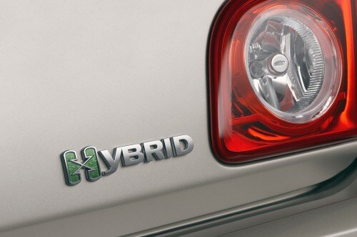 2008 Chevrolet Malibu Hybrid Base Sedan Rear Badge