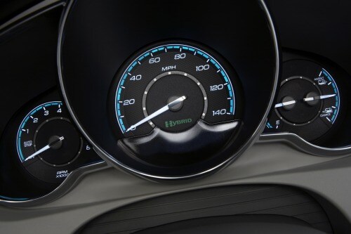 2010 Chevrolet Malibu Hybrid Fleet Sedan Gauge Cluster