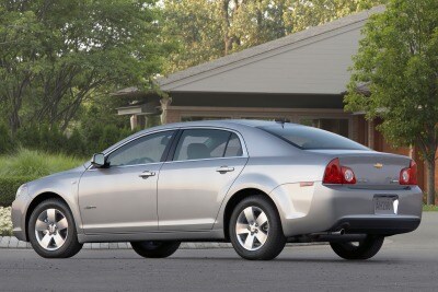 2010 Chevrolet Malibu Hybrid Mpg Gas Mileage Data Edmunds 2010 Chevrolet Malibu Hybrid Fleet Sedan Exterior