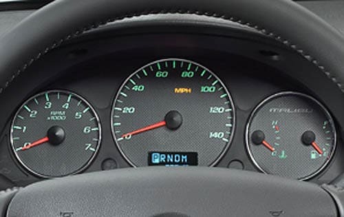 2007 Chevrolet Malibu LTZ Instrument Panel