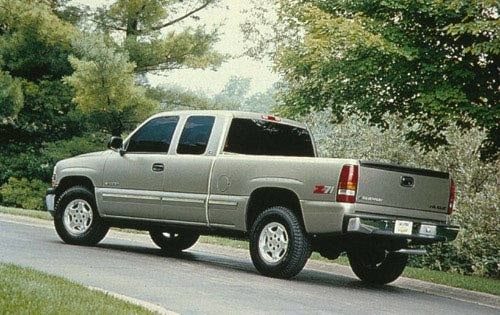 1999 Chevrolet Silverado 1500 2 Dr LS 4WD Extended Cab SB Shown