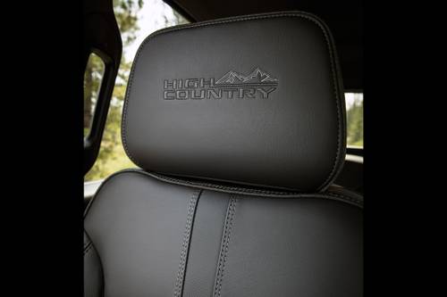 2019 Chevrolet Silverado 1500 High Country Crew Cab Pickup Interior Detail