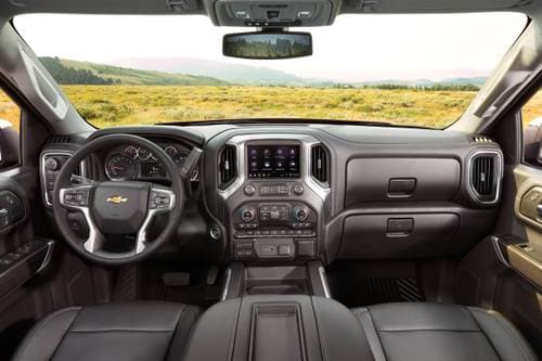 2019 Chevrolet Silverado 1500 LTZ Crew Cab Pickup Dashboard