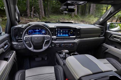 2025 Chevrolet Silverado 1500 ZR2 Crew Cab Pickup Dashboard. Bison Package Shown.