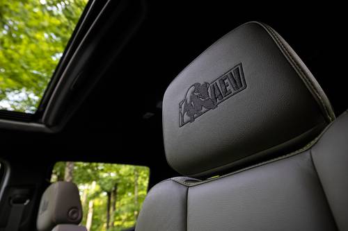 2025 Chevrolet Silverado 1500 ZR2 Crew Cab Pickup Interior Detail. Bison Package Shown.