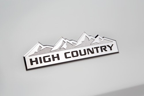 2016 Chevrolet Silverado 2500HD High Country Crew Cab Pickup Rear Badge