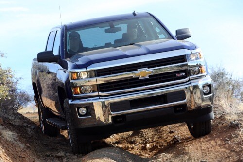 2016 Chevrolet Silverado 2500HD LTZ Crew Cab Pickup Exterior