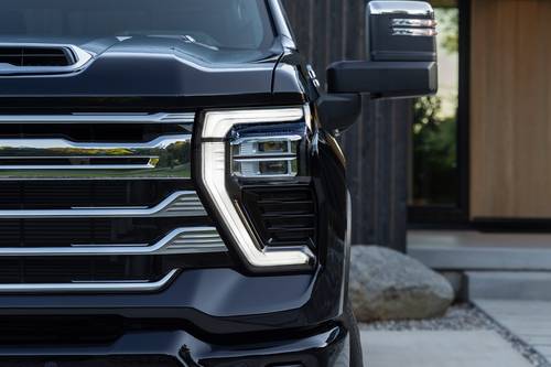2025 Chevrolet Silverado 2500HD High Country Crew Cab Pickup Headlamp Detail