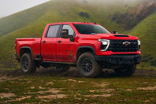2025 Chevrolet Silverado 2500HD ZR2 Crew Cab Pickup Exterior. Bison Edition Shown.