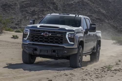 2025 Chevrolet Silverado 2500HD ZR2 Crew Cab Pickup Exterior. Bison Edition Shown.