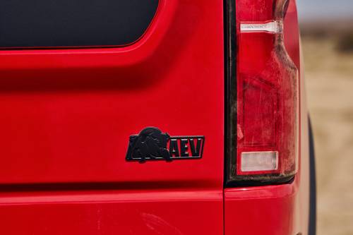 2025 Chevrolet Silverado 2500HD ZR2 Crew Cab Pickup Rear Badge. Bison Edition Shown.