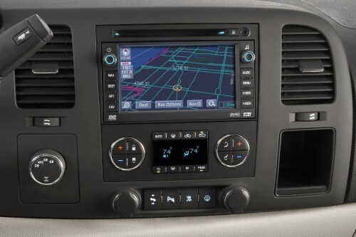 2012 Chevrolet Silverado 3500HD Crew Cab Pickup Navigation System
