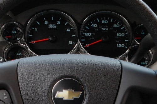2012 Chevrolet Silverado 3500HD Extended Cab Pickup Gauge Cluster