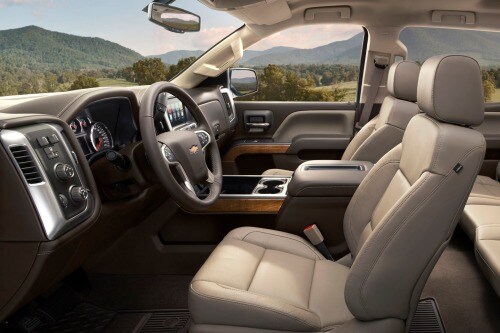 2017 Chevrolet Silverado 3500HD LTZ Crew Cab Pickup Interior