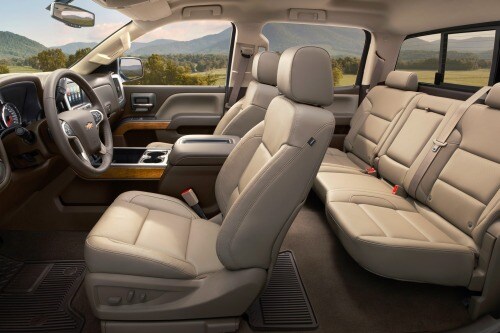 2017 Chevrolet Silverado 3500HD LTZ Crew Cab Pickup Interior