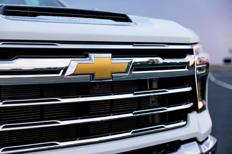 2026 Chevrolet Silverado 3500HD LTZ Crew Cab Pickup Front Badge