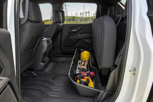 2025 Chevrolet Silverado EV Work Truck Max Range Fleet Crew Cab Pickup Interior Detail
