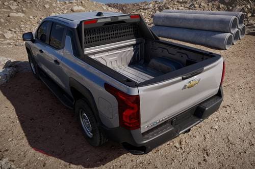 2025 Chevrolet Silverado EV Work Truck Max Range Fleet Crew Cab Pickup Exterior