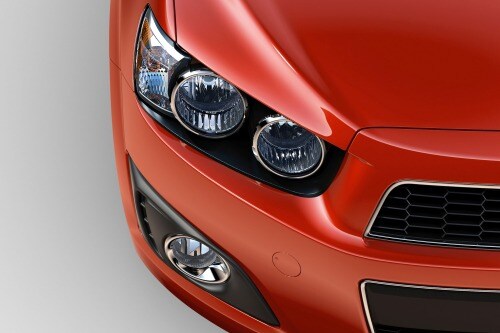 2016 Chevrolet Sonic LTZ 4dr Hatchback Headlamp Detail
