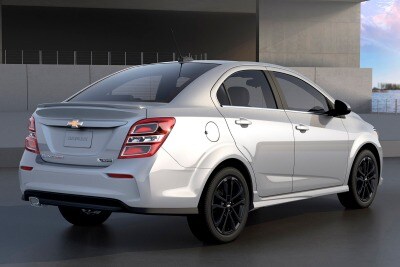 Used 2017 Chevrolet Sonic Lt Sedan Review Ratings Edmunds 2017 Chevrolet Sonic Premier Sedan Exterior Rs Package Shown