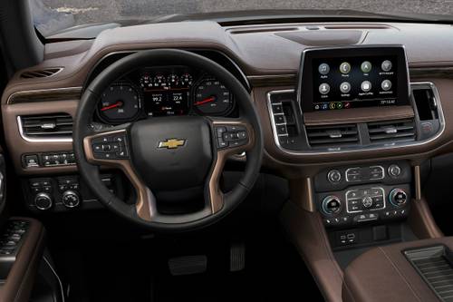 Chevrolet Suburban High Country 4dr SUV Steering Wheel Detail