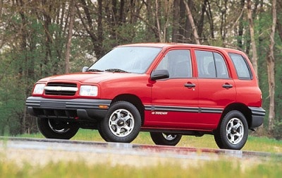 2000 chevrolet tracker mpg gas mileage data edmunds