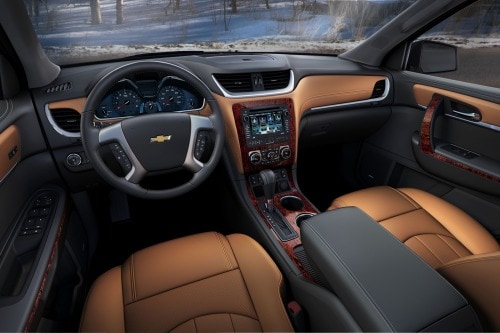 2016 Chevrolet Traverse LTZ 4dr SUV Interior Shown