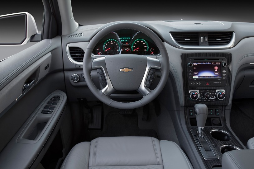 2017 Chevrolet Traverse Premier 4dr SUV Interior. 2016 Shown.