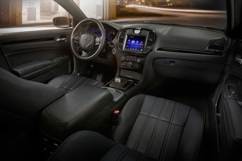 2016 Chrysler 300 Alloy Sedan Interior. Options Shown.