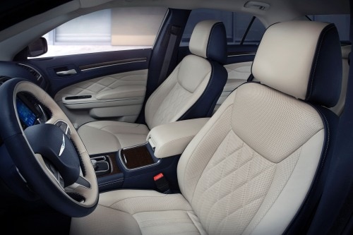 2016 Chrysler 300 C Platinum Sedan Interior Shown