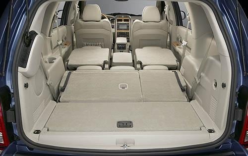 2008 Chrysler Aspen Limited Cargo Area