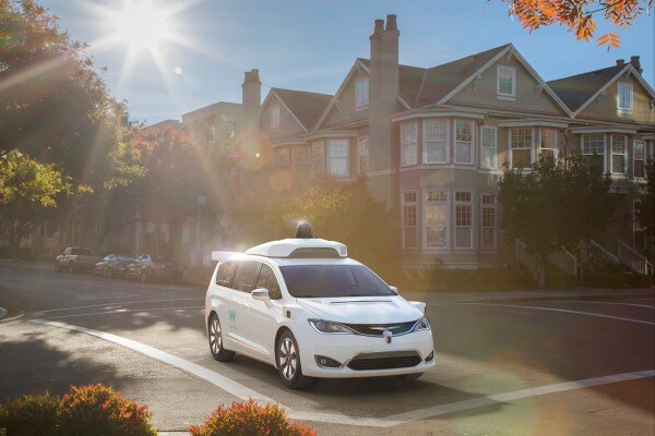 Self-Driving 2017 Chrysler Pacifica Hybrids Take to Public Roads