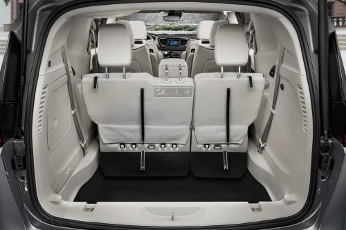 2017 Chrysler Pacifica Hybrid Platinum Passenger Minivan Cargo Area Shown