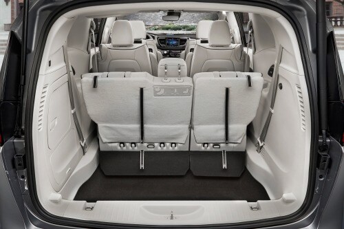 2017 Chrysler Pacifica Hybrid Platinum Passenger Minivan Cargo Area Shown