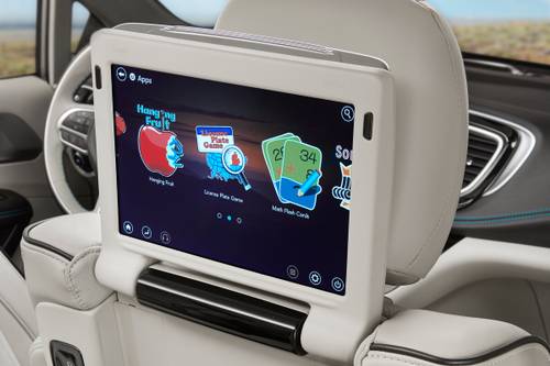 Chrysler Pacifica Hybrid Touring Plus Passenger Minivan Interior Detail