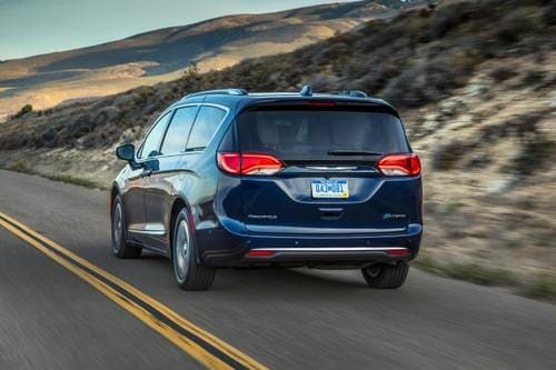 Chrysler Pacifica Hybrid Touring Plus Passenger Minivan Exterior Shown
