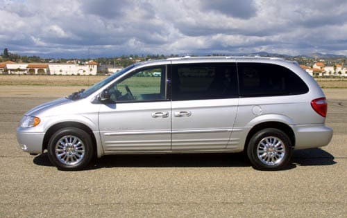 2002 Chrysler Town and Country Limited Fwd 4dr Minivan Shown