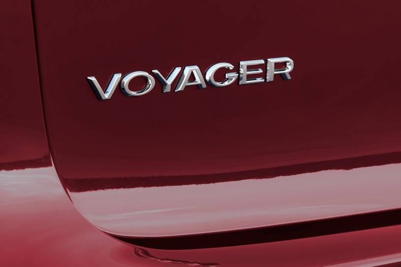 2021 Chrysler Voyager LX Passenger Minivan Rear Badge