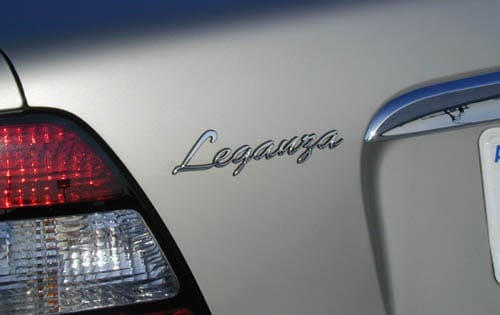 2000 Daewoo Leganza Rear Badging