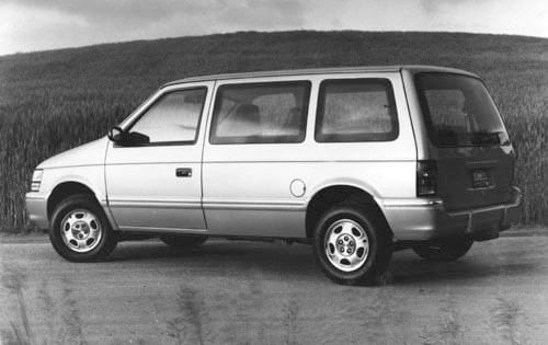 1993 Dodge Caravan 2 Dr SE Passenger Van