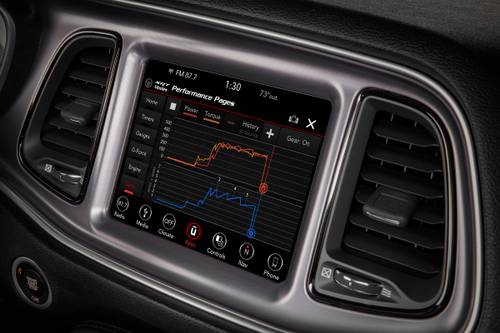 2019 Dodge Challenger R/T Scat Pack Coupe Center Console