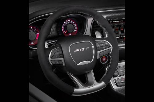 2019 Dodge Challenger SRT Hellcat Redeye Coupe Steering Wheel Detail
