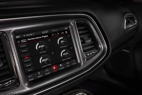 Dodge Challenger SRT Hellcat Redeye Widebody Coupe Center Console