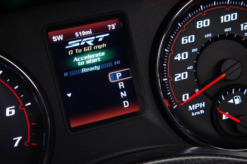 2012 Dodge Charger SRT8 Sedan Interior Detail