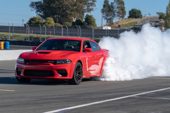 2020 Dodge Charger SRT Hellcat Widebody - Action Front 3/4