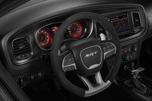 2023 Dodge Charger SRT Hellcat Widebody Jailbreak Sedan Steering Wheel Detail