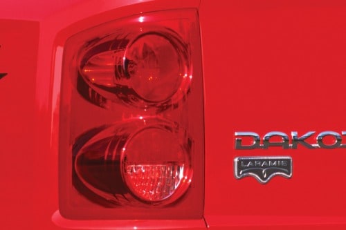 2007 Dodge Dakota Laramie Extended Cab Pickup Exterior Detail